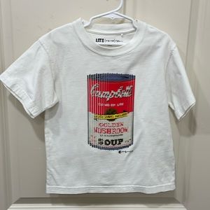 Uniqlo campbell soup Andy Warhol collection unisex tee